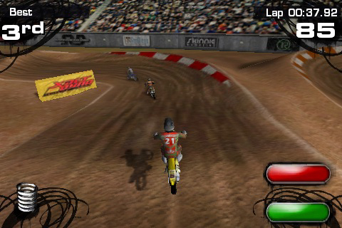 画像ギャラリー No.002のサムネイル画像 / ［iPhone］レースゲームファン必見のモトクロスゲーム「2XL Supercross」