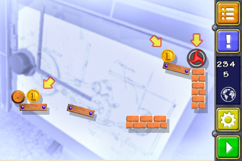 画像ギャラリー No.003のサムネイル画像 / ［iPhone］コイツを待ってた！　パズルゲーム「Crazy Machines」が登場
