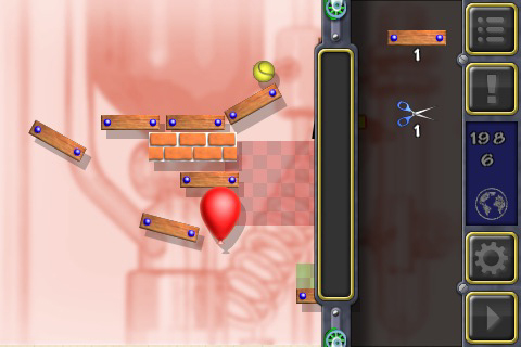 画像ギャラリー No.004のサムネイル画像 / ［iPhone］コイツを待ってた！　パズルゲーム「Crazy Machines」が登場