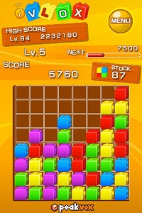 画像ギャラリー No.001のサムネイル画像 / ［iPhone］やわらかブロックを並べて消していくパズル「iVLOX」配信