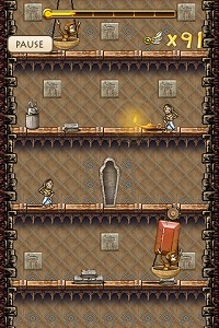 画像ギャラリー No.005のサムネイル画像 / ［iPhone］投げ上げ式ピラミッド建設アクション「Pyramid Bloxx」を紹介
