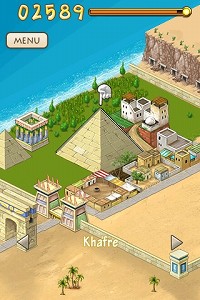 画像ギャラリー No.006のサムネイル画像 / ［iPhone］投げ上げ式ピラミッド建設アクション「Pyramid Bloxx」を紹介