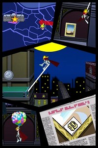 画像ギャラリー No.003のサムネイル画像 / ［iPhone］本体を振って遊ぶアクション「快盗ムーンダンサー」配信