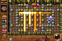 画像ギャラリー No.004のサムネイル画像 / [iPhone] OS 3.0対応「ボンバーマンTOUCH 2 -ボルケーノ・パーティ-」本日配信。Bluetoothによる対人対戦が可能