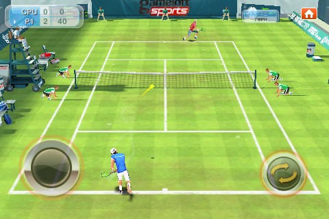 画像ギャラリー No.001のサムネイル画像 / ［iPhone］パワスマとはコンセプトが異なる「プロテニス2009」を紹介
