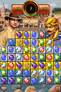 画像ギャラリー No.003のサムネイル画像 / ［iPhone］睡眠時間がガシガシ削られそうなパズル「Jewel Quest Deluxe」