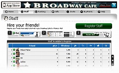 画像ギャラリー No.008のサムネイル画像 / ［iPhone］Facebookと連携するゲーム「Broadway Cafe」が近日登場