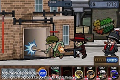 画像ギャラリー No.005のサムネイル画像 / ［iPhone］ギャングがテーマの横スクロール型防衛ゲームが登場