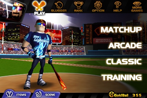 画像ギャラリー No.002のサムネイル画像 / ［iPhone］やり込み度はメジャー級。ホームラン競争「HOMERUN BATTLE 3D」