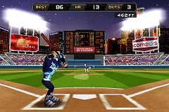 画像ギャラリー No.005のサムネイル画像 / ［iPhone］やり込み度はメジャー級。ホームラン競争「HOMERUN BATTLE 3D」