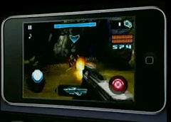 画像ギャラリー No.002のサムネイル画像 / ［iPhone］iPhone/iPod touchゲーマー期待の新作FPS「NOVA」，Appleの発表会でのデモを撮影したムービー掲載