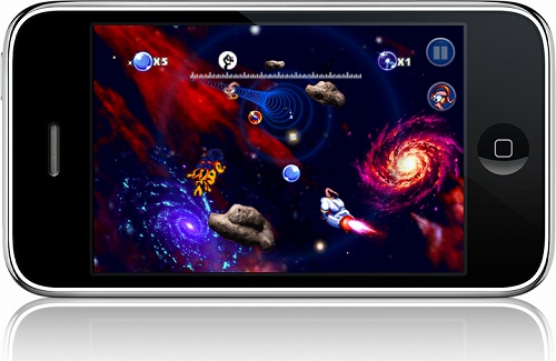 画像ギャラリー No.002のサムネイル画像 / ［iPhone］ミミズのジムが大活躍するアクション「アースワームジム」