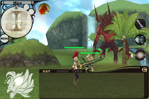 画像ギャラリー No.001のサムネイル画像 / ［iPhone］進化を続ける「SevenSwords」，ゲーム内通貨でアイテム購入も