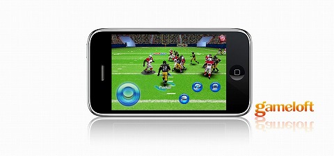 画像ギャラリー No.001のサムネイル画像 / ［iPhone］ゲームロフト，「NFL 2010」英語版を日本でもリリース