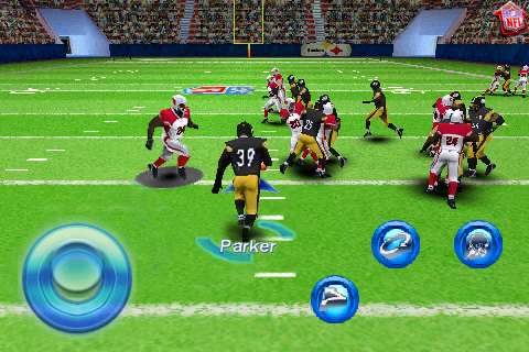 画像ギャラリー No.002のサムネイル画像 / ［iPhone］ゲームロフト，「NFL 2010」英語版を日本でもリリース