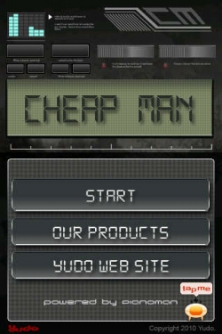 画像ギャラリー No.004のサムネイル画像 / ［iPhone］指1本で演奏を。ユードー，音楽ゲーム「CheapMan」発売