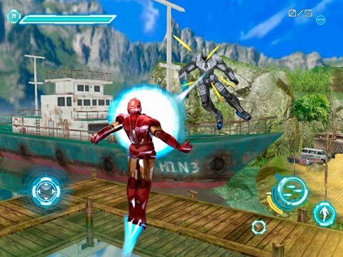 画像ギャラリー No.004のサムネイル画像 / ゲームロフト,三人称視点アクション「アイアンマン2」をiPhone/iPod touchおよびiPad向けにリリース。プレイムービーを掲載