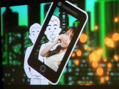 画像ギャラリー No.013のサムネイル画像 / iPhoneでアイドルとの「バーチャル撮影会」もできる。「リアゲー」4作品や「FROG MINUTES」などが紹介されたApple Storeイベント