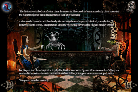 画像ギャラリー No.004のサムネイル画像 / 「Alice: Madness Returns」,アリスの身に起きた出来事を描いた“インタラクティブ・ストーリーブック”を海外App Storeで配信