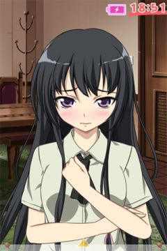 画像ギャラリー No.005のサムネイル画像 / 「僕は友達が少ない iP」,“Live2D”システムの三日月夜空を先行体験しよう