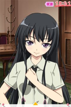 画像ギャラリー No.006のサムネイル画像 / 「僕は友達が少ない iP」,“Live2D”システムの三日月夜空を先行体験しよう