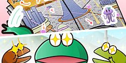 画像ギャラリー No.005のサムネイル画像 / iOS向け「宇宙カエル兄弟」が配信。カエル3兄弟をジャンプで火星に導こう