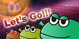 画像ギャラリー No.006のサムネイル画像 / iOS向け「宇宙カエル兄弟」が配信。カエル3兄弟をジャンプで火星に導こう
