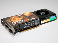画像ギャラリー No.006のサムネイル画像 / モンスター，再来。「GeForce GTX 280/260」のレビューを掲載