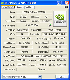 画像ギャラリー No.026のサムネイル画像 / モンスター，再来。「GeForce GTX 280/260」のレビューを掲載