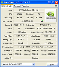 画像ギャラリー No.027のサムネイル画像 / モンスター，再来。「GeForce GTX 280/260」のレビューを掲載