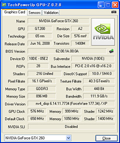画像ギャラリー No.010のサムネイル画像 / SP216基版「GeForce GTX 260」レビュー掲載。結局,これは何なのか?