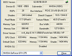 画像ギャラリー No.013のサムネイル画像 / ASUSオリジナルデザインのGeForce GTX 275搭載カードを試す。リファレンスカードから約10W低下した消費電力に注目