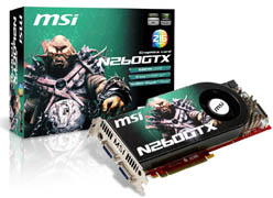 画像ギャラリー No.001のサムネイル画像 / MSI,オリジナル基板&OC仕様のGeForce GTX 260カードを発売