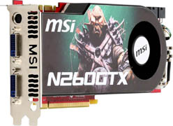画像ギャラリー No.003のサムネイル画像 / MSI,オリジナル基板&OC仕様のGeForce GTX 260カードを発売