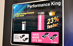 画像ギャラリー No.009のサムネイル画像 / ［COMPUTEX］ASUS，GTX 285を2基搭載した独自設計のGTX 295カード「MARS」