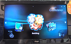 画像ギャラリー No.018のサムネイル画像 / ［COMPUTEX］メモリのレイテンシ設定変更が可能な「MATRIX」に，「Splendid Plus」採用の「Bravo」。ASUSの個性的なグラフィックスカード2枚