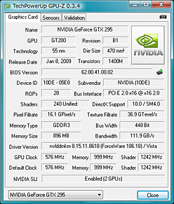 画像ギャラリー No.016のサムネイル画像 / シングルPCB仕様の新型「GeForce GTX 295」レビュー掲載。クーラーの冷却能力が向上