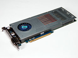 画像ギャラリー No.002のサムネイル画像 / 初の1スロット版GTX 260カード，Galaxy「GF PGTX260+/896D3 KATANA」を試す