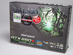 画像ギャラリー No.013のサムネイル画像 / 初の1スロット版GTX 260カード，Galaxy「GF PGTX260+/896D3 KATANA」を試す