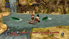画像ギャラリー No.008のサムネイル画像 / 連載「PCゲームを持ち出そう！」。第52回はアクションアドベンチャー「LEGO Indiana Jones：The Original Adventures」のPSP版を紹介