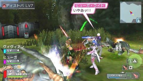 画像ギャラリー No.005のサムネイル画像 / 連載「PCゲームを持ち出そう!」。第60回はPSP用RPG「ファンタシースターポータブル」を紹介