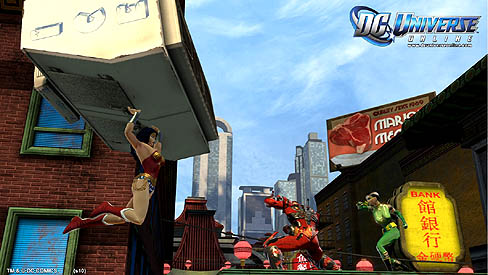 画像ギャラリー No.008のサムネイル画像 / Sony Online Entertainmentが,MMOアクション「DC Universe Online」に登場するワンダーウーマンのアートワークを公表