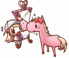 画像ギャラリー No.001のサムネイル画像 / 「ちょこっとダービー」で“うま”や“ライバルうま”のアイディア募集