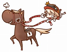 画像ギャラリー No.001のサムネイル画像 / カラフルなうまが育つ！　走る！　「ちょこっとダービー」2次オープンテスト開始