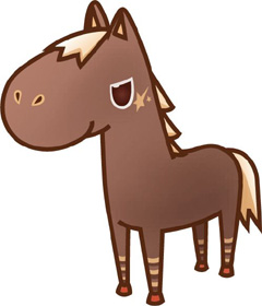 画像ギャラリー No.002のサムネイル画像 / カラフルなうまがコミカルに走る「ちょこっとダービー」。正式サービスが本日スタート