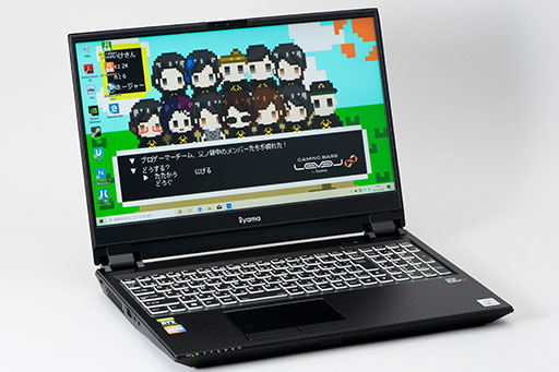 画像ギャラリー No.004のサムネイル画像 / 【PR】LEVEL∞のノートPC「LEVEL-15FR103-i7-TOXX-FB」は,eスポーツ系からAAAゲームまで快適な性能をお手頃価格で得られるPCだ