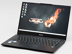 【PR】アンダー1kgのゲームノートPC「LEVEL-14FH057-i7-UXSX」は，第11世代Coreプロセッサ搭載で意外なほどゲームにも向いている