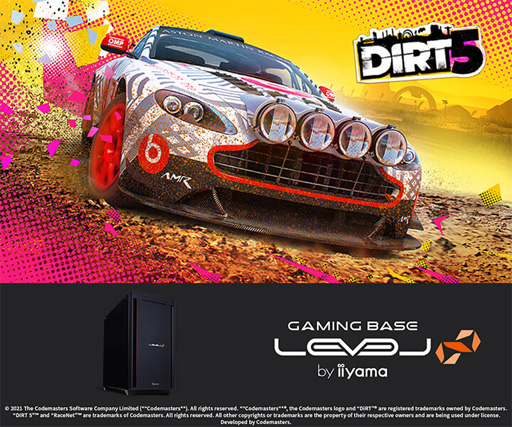 画像ギャラリー No.004のサムネイル画像 / LEVEL∞,「DEATH STRANDING」「バイオハザード ヴィレッジ」「DiRT 5」推奨ゲームPCを発売
