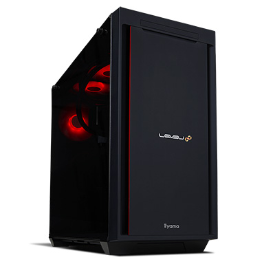 画像ギャラリー No.002のサムネイル画像 / 赤色LEDが光るゲーマー向けデスクトップPCがLEVEL∞から発売に