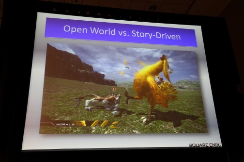画像ギャラリー No.033のサムネイル画像 / ［GDC 2010］FF13はなぜ“一本道”なのか。ディレクターの鳥山氏自らそのゲームデザインについて語った「The Crystal Myth and FFXIII」をレポート